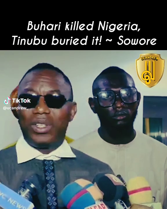 Buhari Killed Nigeria and gave to Tinibu to burry, Sowore. 